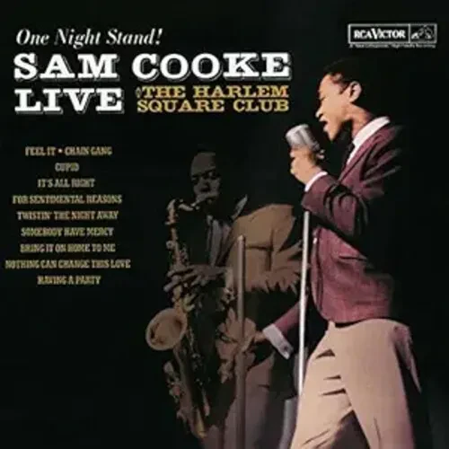 Виниловая пластинка Sam Cooke - Live At The Harlem Square - 140-Gram Black Vinyl [New Vinyl LP] Blac