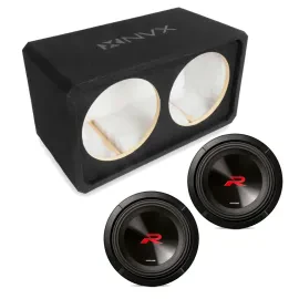 Сабвуфер пассивный для авто NVX NE122S_R2W12D4 Dual 12" Sealed 3/4" MDF (набор) с 12" сабвуфером