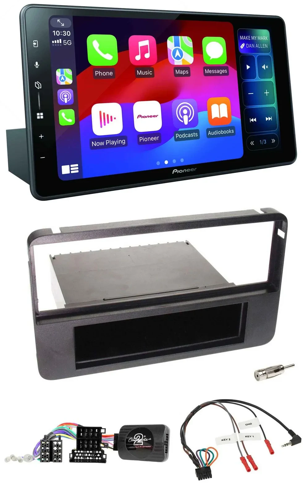 Автомагнитола Pioneer Bluetooth DAB USB для Alfa Romeo 159/Brera/Spider