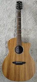 Luna HT ZBR GCE High Tide ZEBRA GRAND CONCERT Acoustic/Electric GUITAR