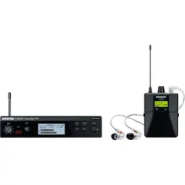 Микрофонная система персонального мониторинга Shure PSM 300 Wireless Personal Monitoring System w/SE215-CL Earphones Freq H20