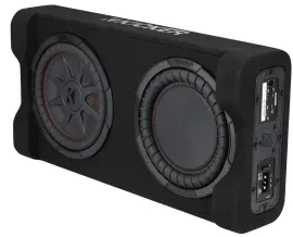 Kicker 51PTRTP10 400W RMS 10" Sealed Amplified Sub Enclosures