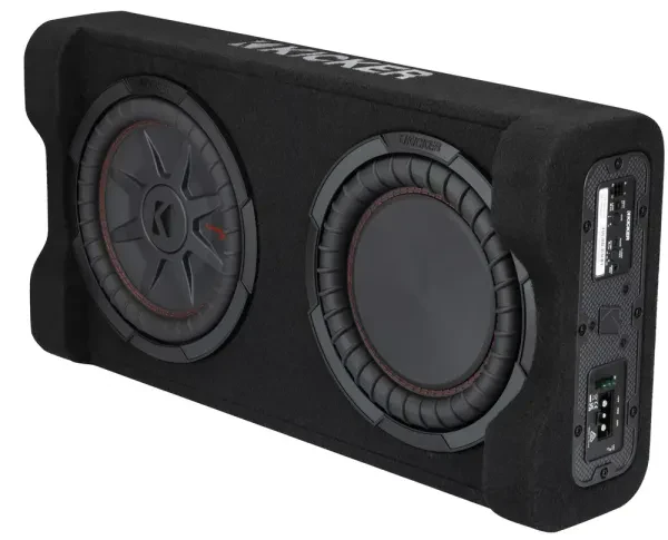 Kicker 51PTRTP10 400W RMS 10" Sealed Amplified Sub Enclosures
