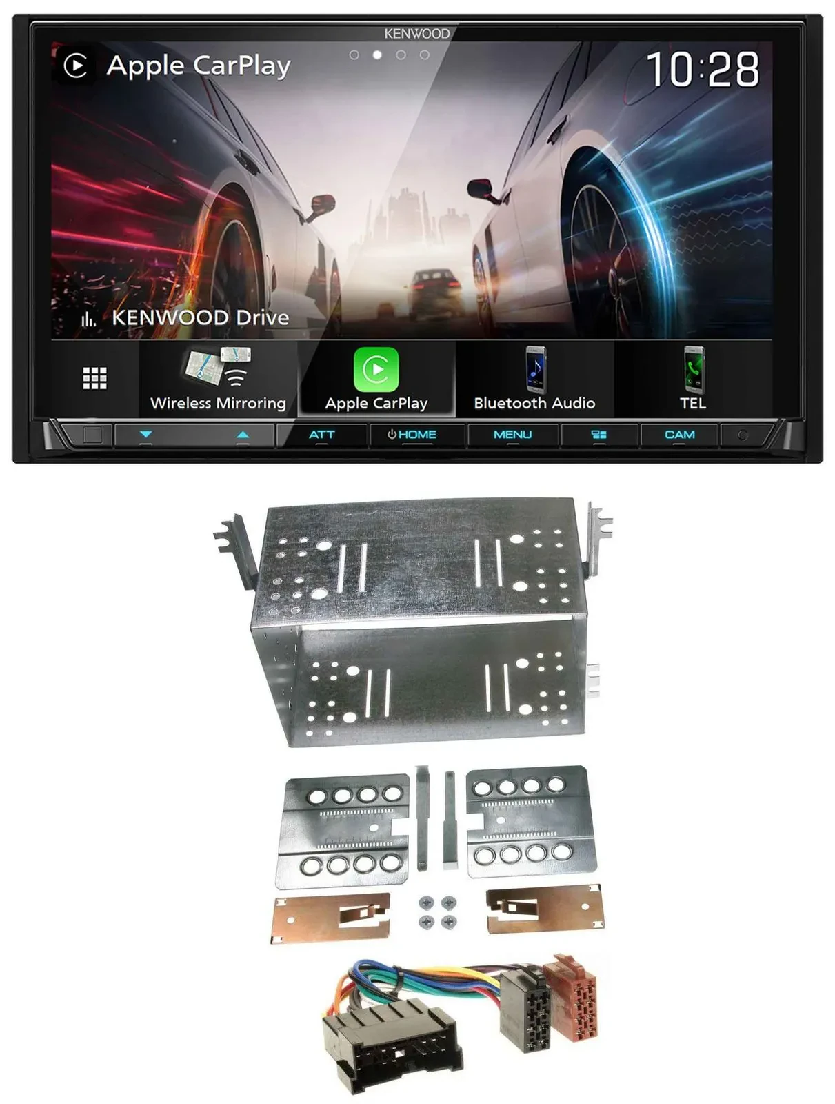 Kenwood MP3 2DIN USB DAB Bluetooth Autoradio für Hyundai Tucson DM 2005-2010