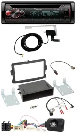 Автомагнитола для Dacia Logan/Sandero Pioneer DAB, CD, USB, Bluetooth, поддержка управления на руле