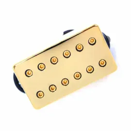 DiMarzio DP100FG Super Distortion Pickup, F-spaced , Gold Cover