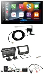 Автомагнитола для Ford Ranger (2AB, с 04/2015) Pioneer 2DIN, USB, Bluetooth, DAB, поддержка кнопок на руле