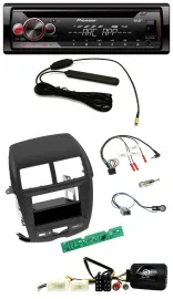 Автомагнитола для Mitsubishi ASX 2010–2014 Pioneer CD/USB/DAB/MP3, поддержка кнопок на руле