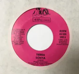 Виниловая пластинка Tierra - Sonya / Body Heat [New 7" Vinyl]