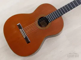 1971 Masaru Kohno No. 7 Vintage Classical Guitar, Cedar & Rosewood w/ Case