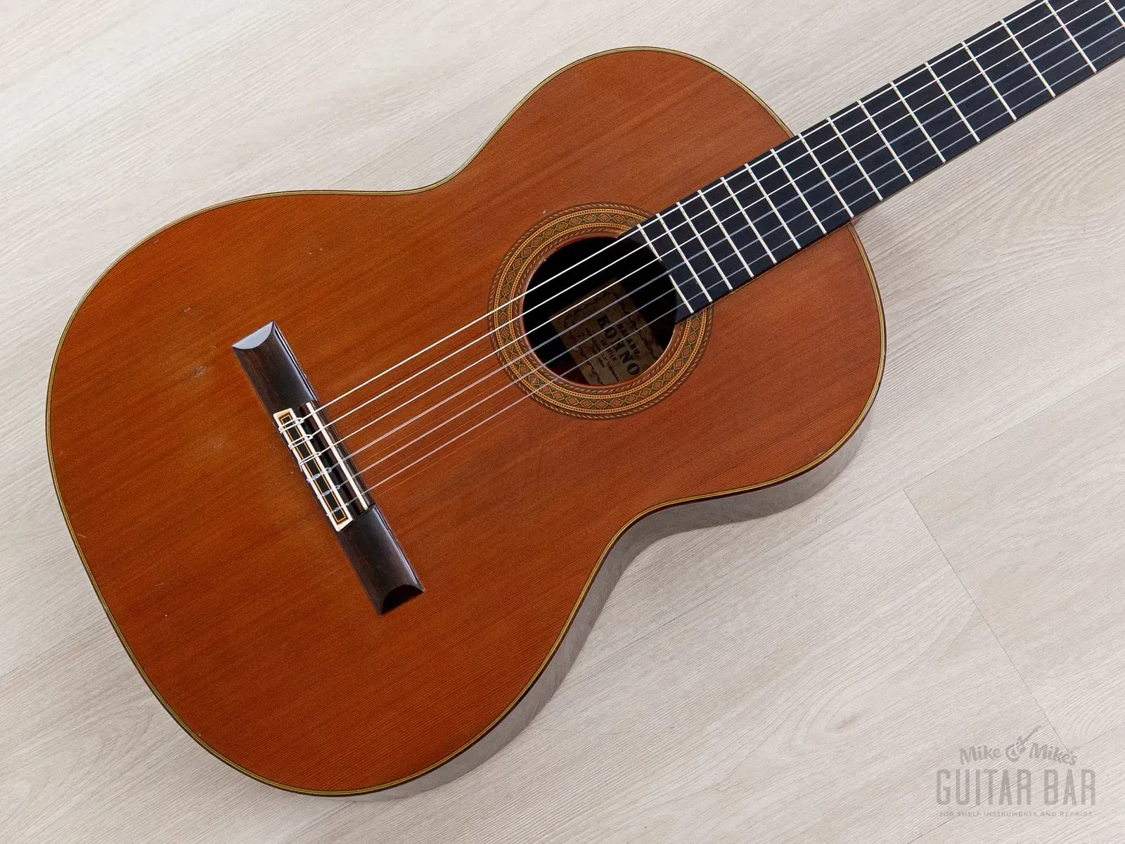 Б/У классическая гитара Masaru Kohno No. 7 кедр/палисандр, 1971, с кейсом