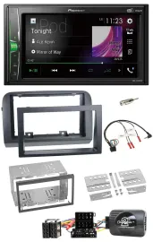 Pioneer 2DIN Lenkrad DAB USB Bluetooth Autoradio für Fiat Croma 2005-2010