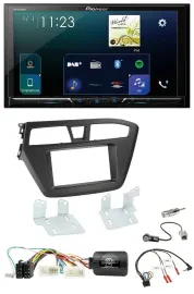 Автомагнитола для Hyundai i20 (с 2015) Pioneer 2DIN, DAB, Bluetooth, USB