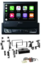 Pioneer DVD Bluetooth DAB USB MP3 Autoradio für Nissan Cube ab 09 Frontier ab 13