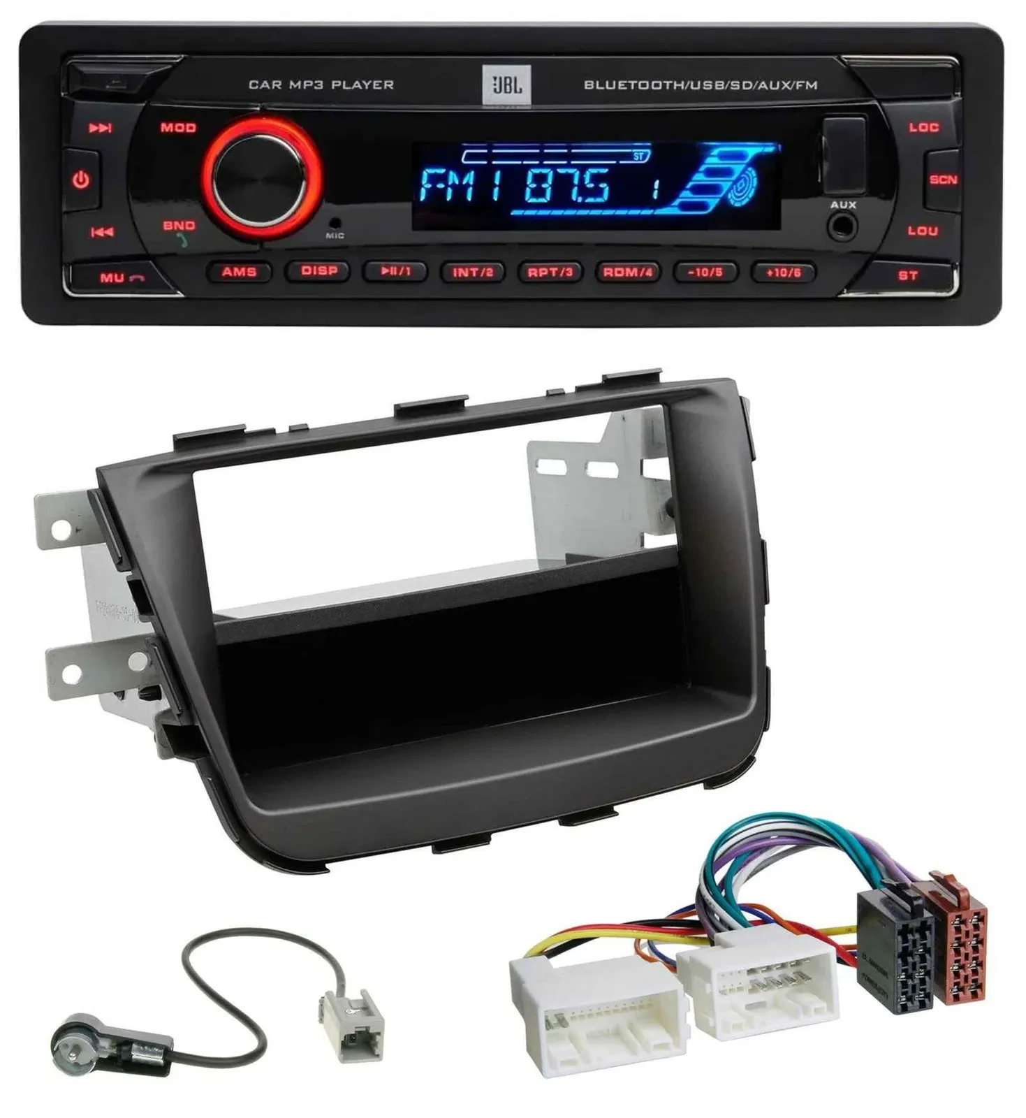 JBL AUX MP3 USB Bluetooth SD Autoradio für Kia Sorento II XM Facelift 12-15