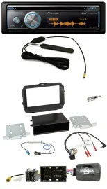 Pioneer CD USB Bluetooth DAB Lenkrad Autoradio für Alfa Giulietta 940 Facelift 2