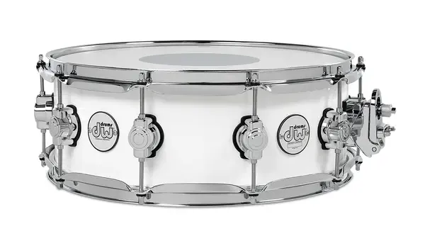 Малый барабан DW Design Maple 14x5.5 Gloss White