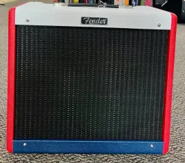 Fender Special Run Blues Jr IV Tube Guitar Amplifier 15 Watts, Red, White & Blue