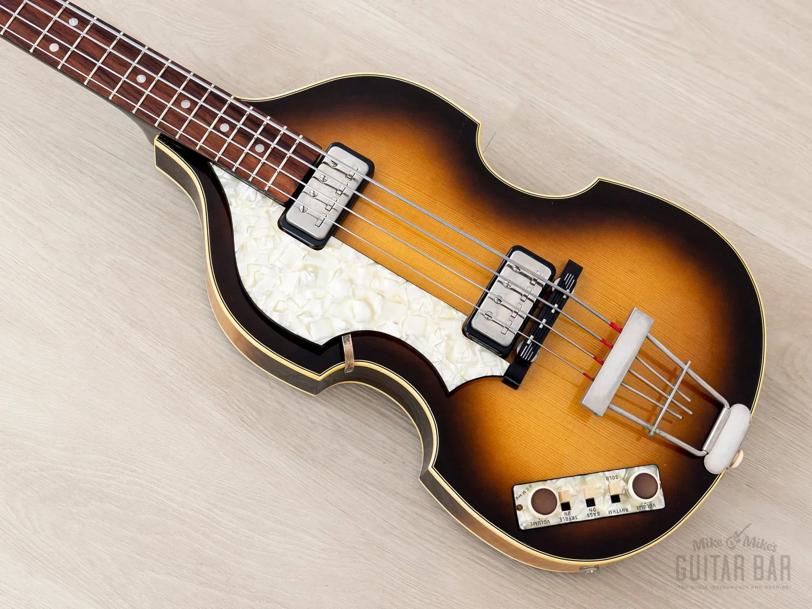 2003 Hofner 500/1 Vintage ‘62 Left-Handed Violin Beatle Bass, Near-Mint w/ Case