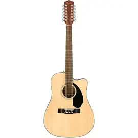 Электроакустическая гитара Fender CD-60SCE Dreadnought 12-String Natural