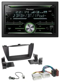 Автомагнитола для Hyundai Tucson 2010–2015 Pioneer 2DIN, Bluetooth, DAB, USB, CD, MP3