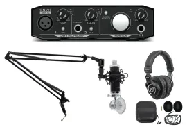 Комплект для подкастов Mackie Onyx Artist 1.2+RCM03+PRO-M50 GAME