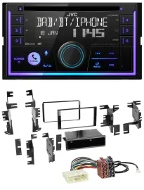 JVC MP3 USB 2DIN DAB Bluetooth CD Autoradio für Nissan Quest Rogue Titan ab 11