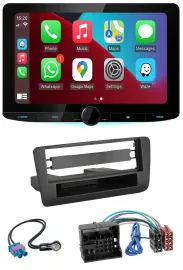 Kenwood MP3 USB DAB Bluetooth Autoradio für Audi A1 (ab 2012)