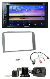 Pioneer Bluetooth 2DIN USB DVD DAB Lenkrad Autoradio für Alfa Romeo 147 GT 2007-