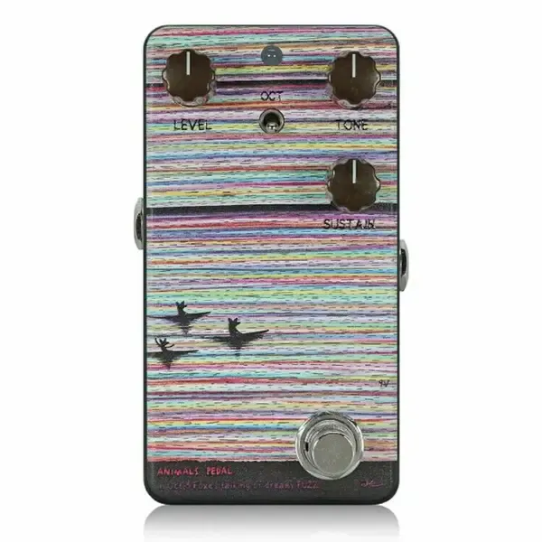 Педаль эффектов для электрогитары Animals Pedal In Oct,3 Foxes Talking of Dreamy FUZZ Pedal