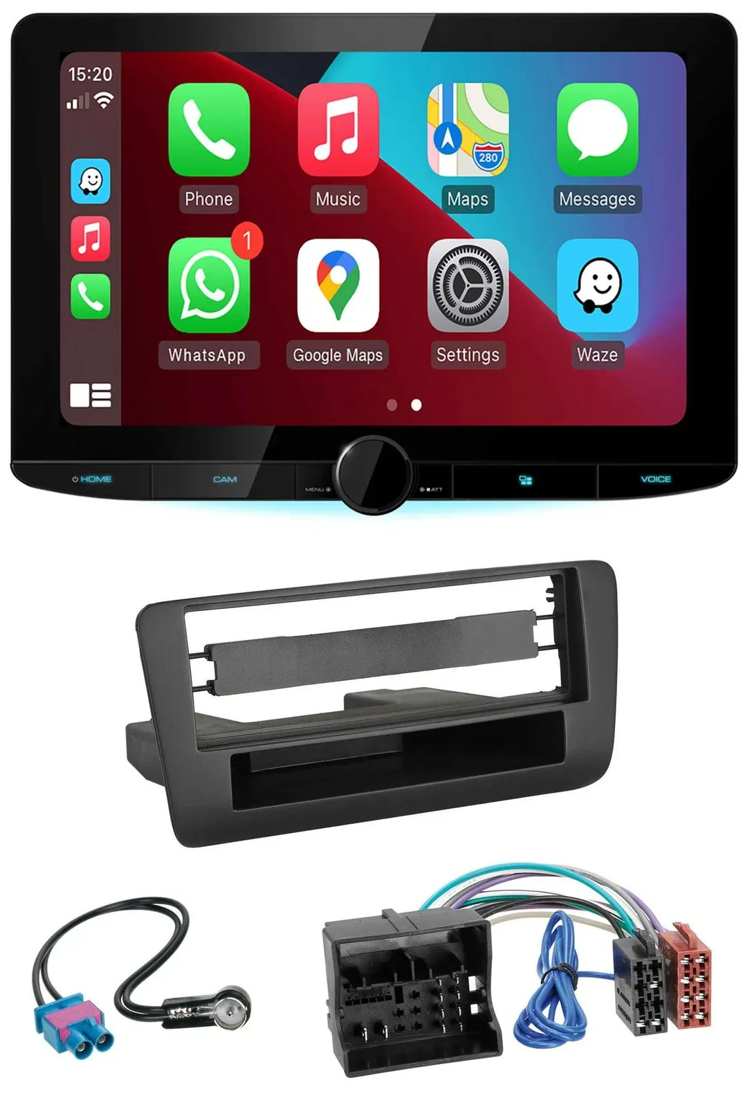 Kenwood MP3 USB DAB Bluetooth Autoradio für Audi A1 (ab 2012)