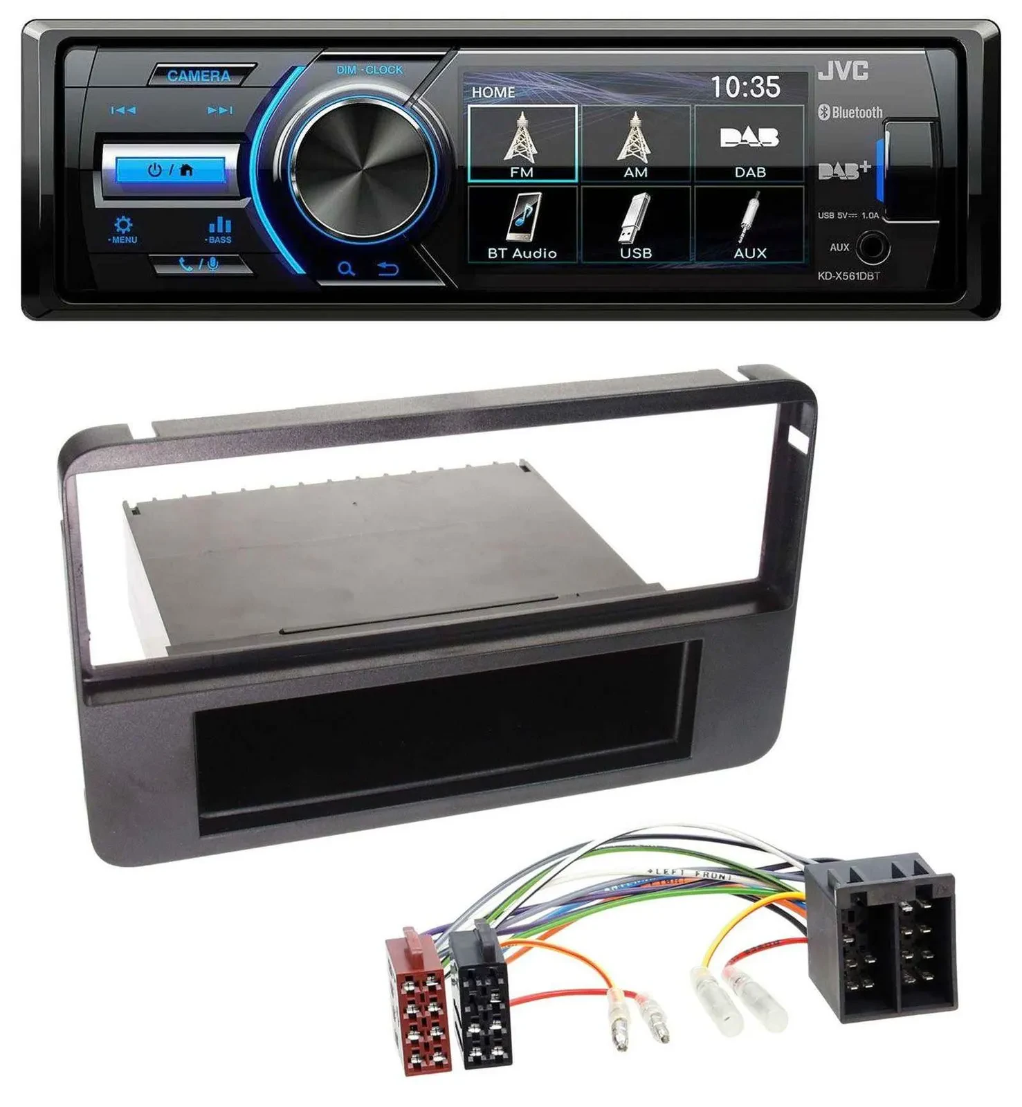 JVC Bluetooth MP3 USB DAB Autoradio für Alfa Romeo 159 Brera Spider 06-10