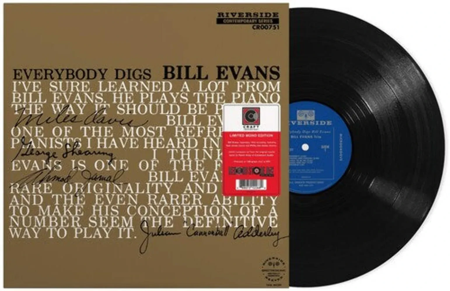 Bill Evans - Everybody Digs Bill Evans NEW Vinyl RSD 2024