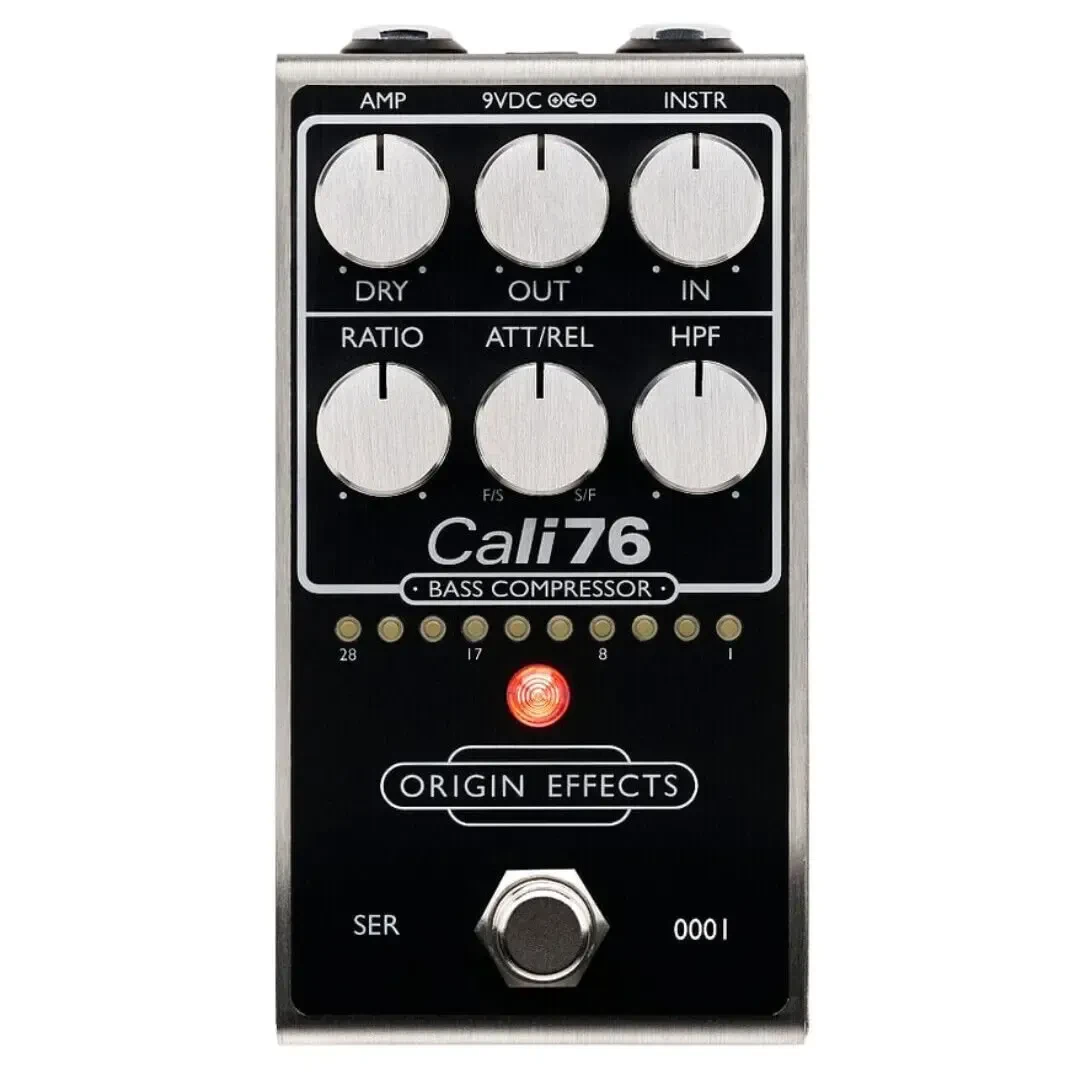 Педаль эффектов для бас-гитары Origin Effects Cali76 Bass Compressor Black