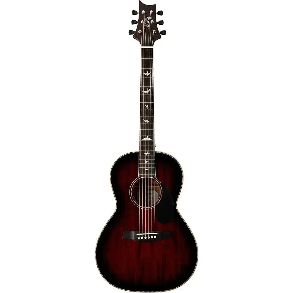 Электроакустическая гитара PRS SE P20E Parlor Fire Red Burst