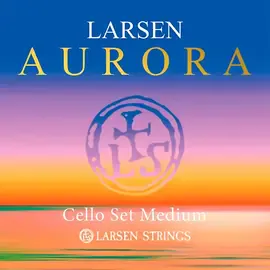 Струны для виолончели Larsen Strings Aurora Cello String Set 4/4 Medium