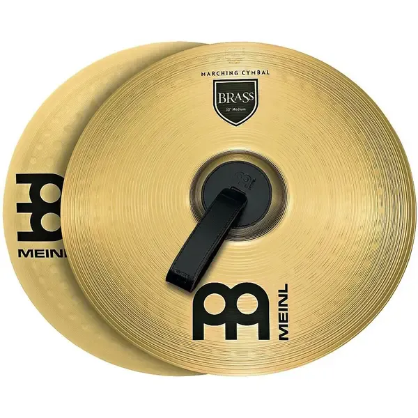 Тарелка маршевая Meinl 13" Brass Marching Medium Cymbal (пара)