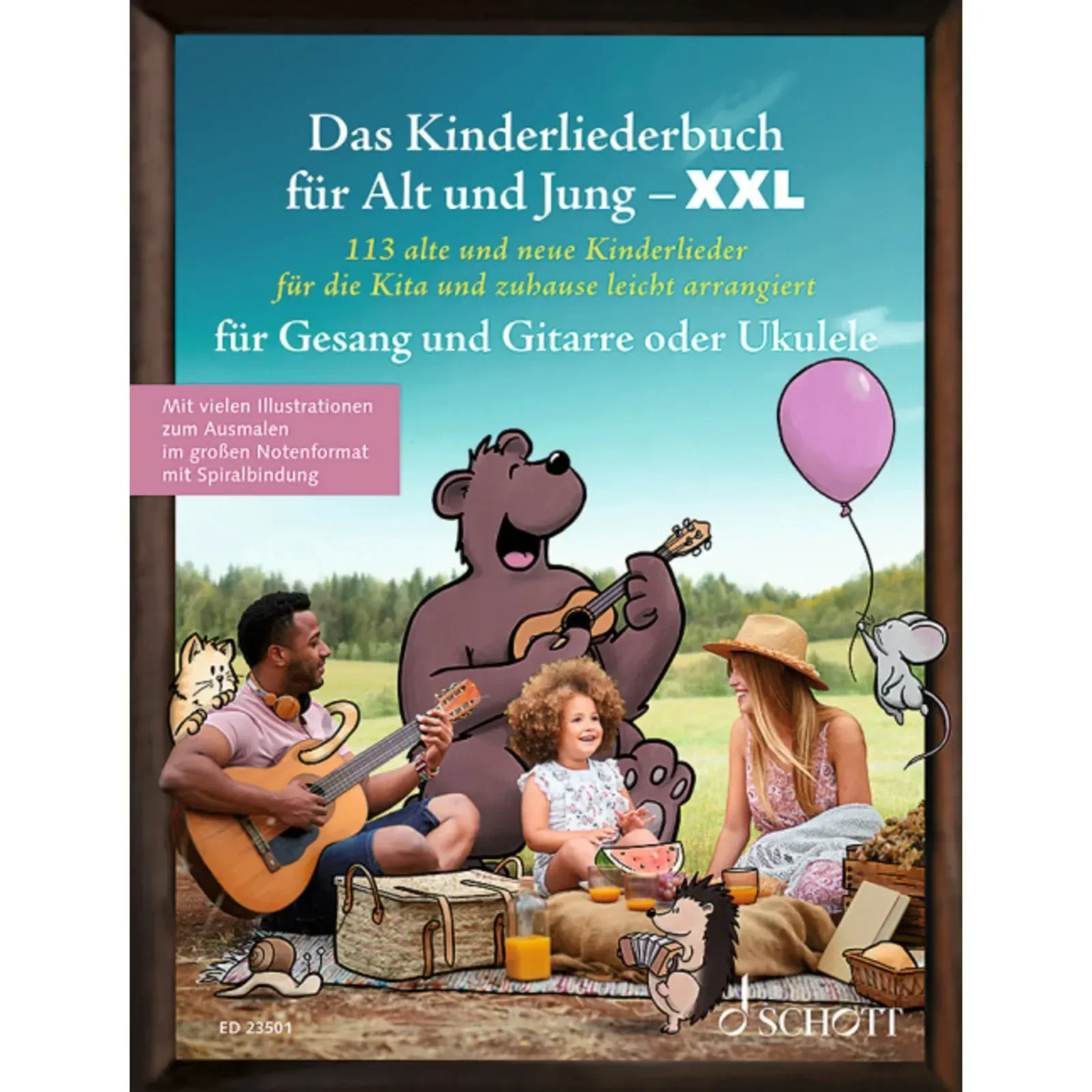 Сборник песен Schott Music Das Kinderliederbuch für Alt und Jung XXL