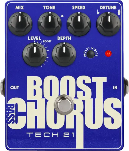 Педаль эффектов для бас-гитары tech21 CHR-B Bass Boost Chorus