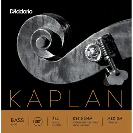 Струны для контрабаса D'Addario Kaplan KS610 3/4M