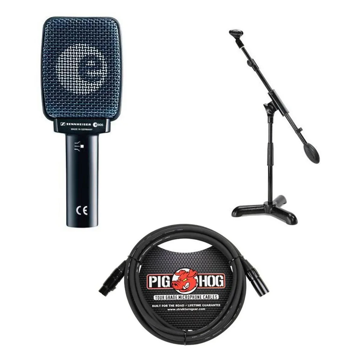 Sennheiser Sennheiser e 906 Supercardioid Guitar Microphone Bundle with Tripod S
