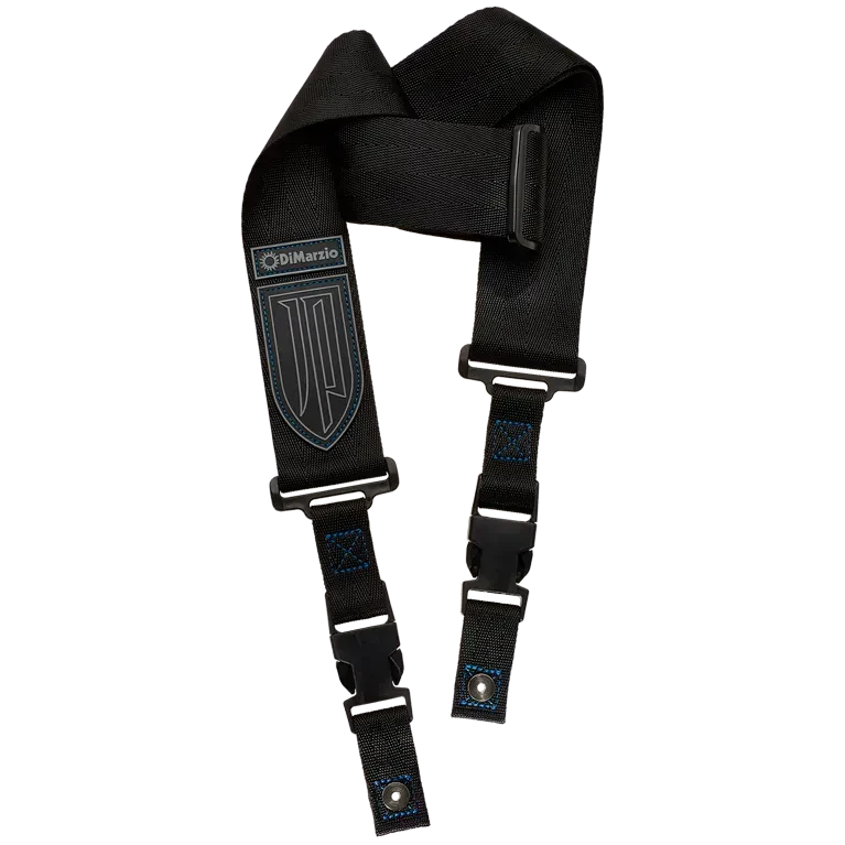 Ремень для гитары DiMarzio DD2200JPBKBL John Petrucci Nylon ClipLock Black