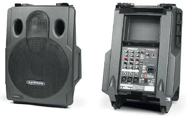 Портативная акустическая система Samson EXL250 Black 250W