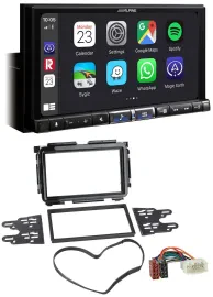 Alpine 2DIN DAB USB MP3 Bluetooth Autoradio für Honda HR-V (RU, ab 2015)