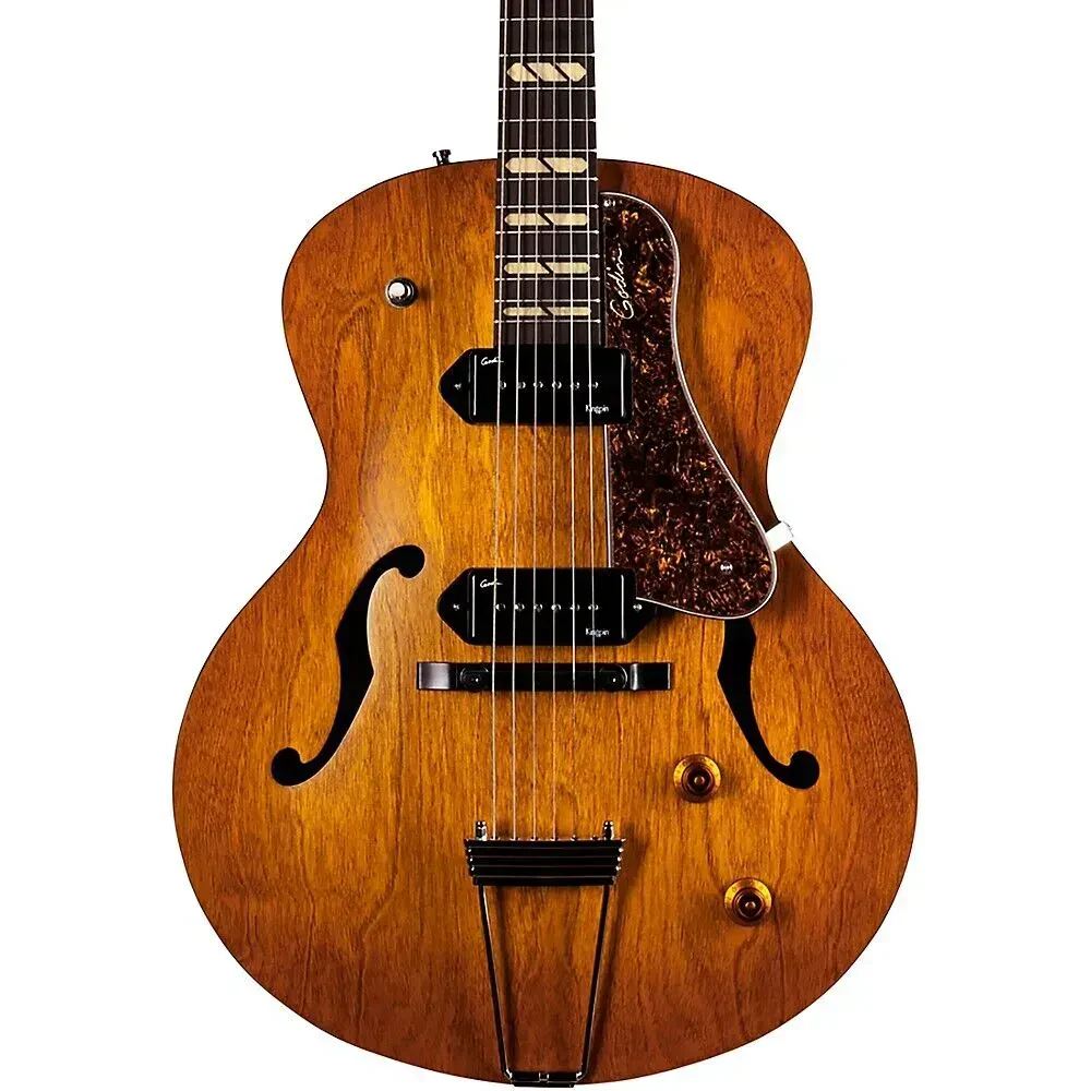 Электрогитара Godin 5th Avenue Jumbo P90 Hollowbody Harvest Gold