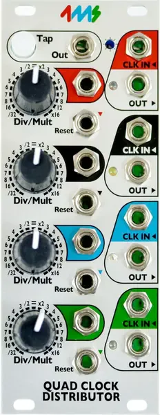 Модульный студийный синтезатор 4MS QCD Quad Clock Distributor V2 Eurorack Synth Module