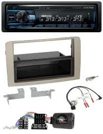 Alpine USB Bluetooth DAB Lenkrad Autoradio für Lancia Musa 2004-2012