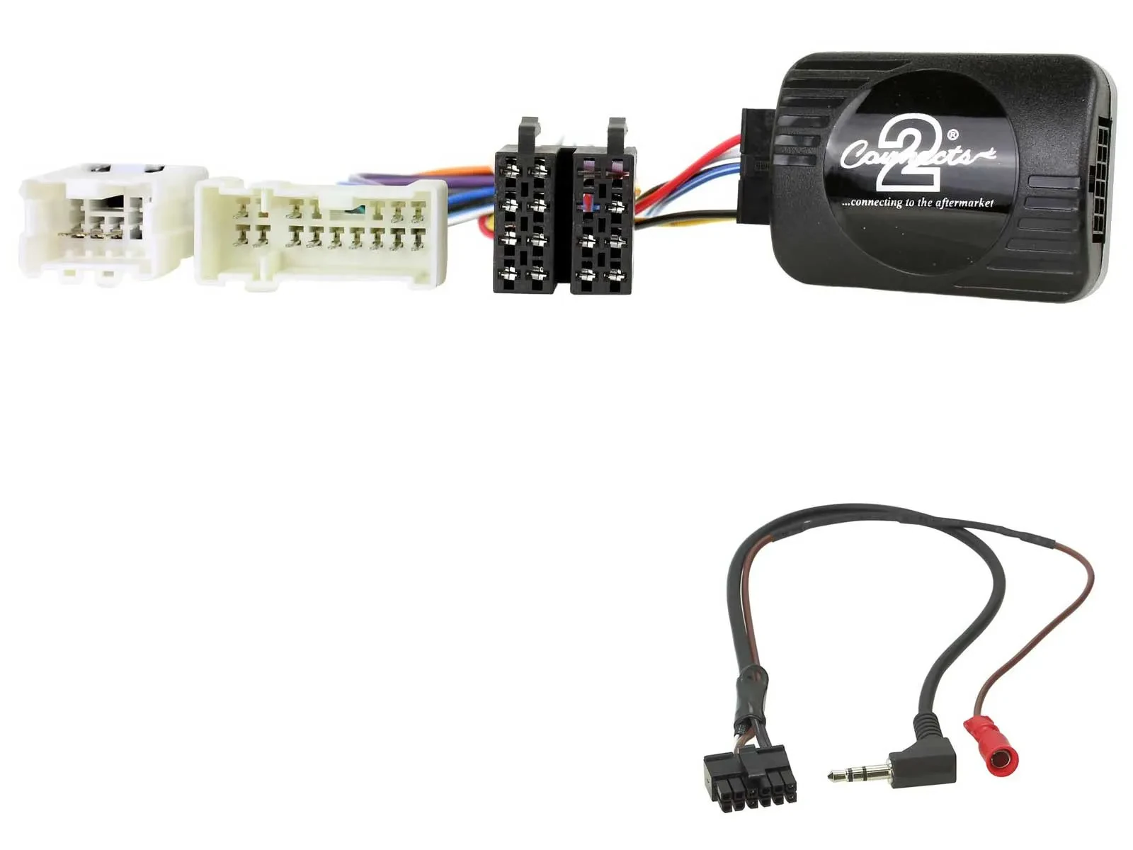 Connects2 Lenkradadapter für Nissan Almera Primera Terrano X-Trail JVC 42-NI-917