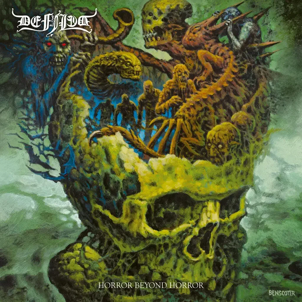 Виниловая пластинка Defiled – Horror Beyond Horror (прозрачно-зелёный винил, релиз 2024)