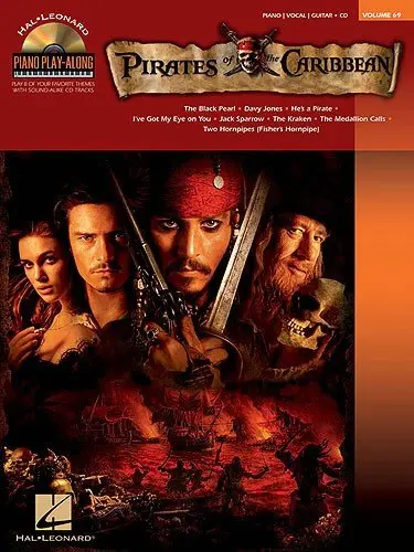 Ноты MusicSales PIANO PLAY-ALONG VOLUME 69 PIRATES OF THE CARIBBEAN